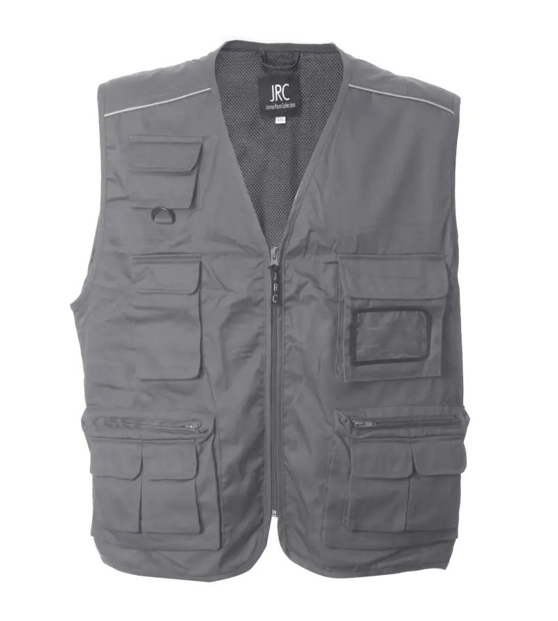 987533_resized Gilet New Safari - Γκρι