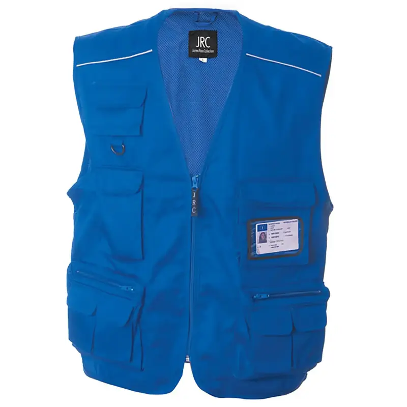 Gilet New Safari - Μπλε Ρουαγιάλ