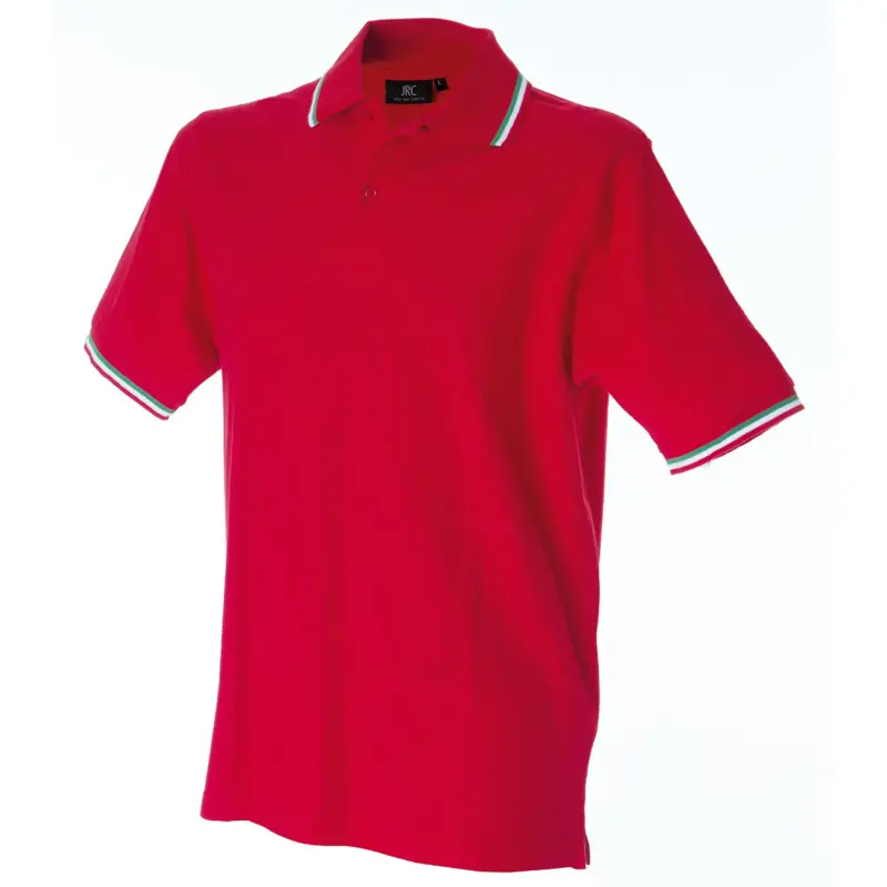 988444_resized Polo Aosta Man - Κόκκινο
