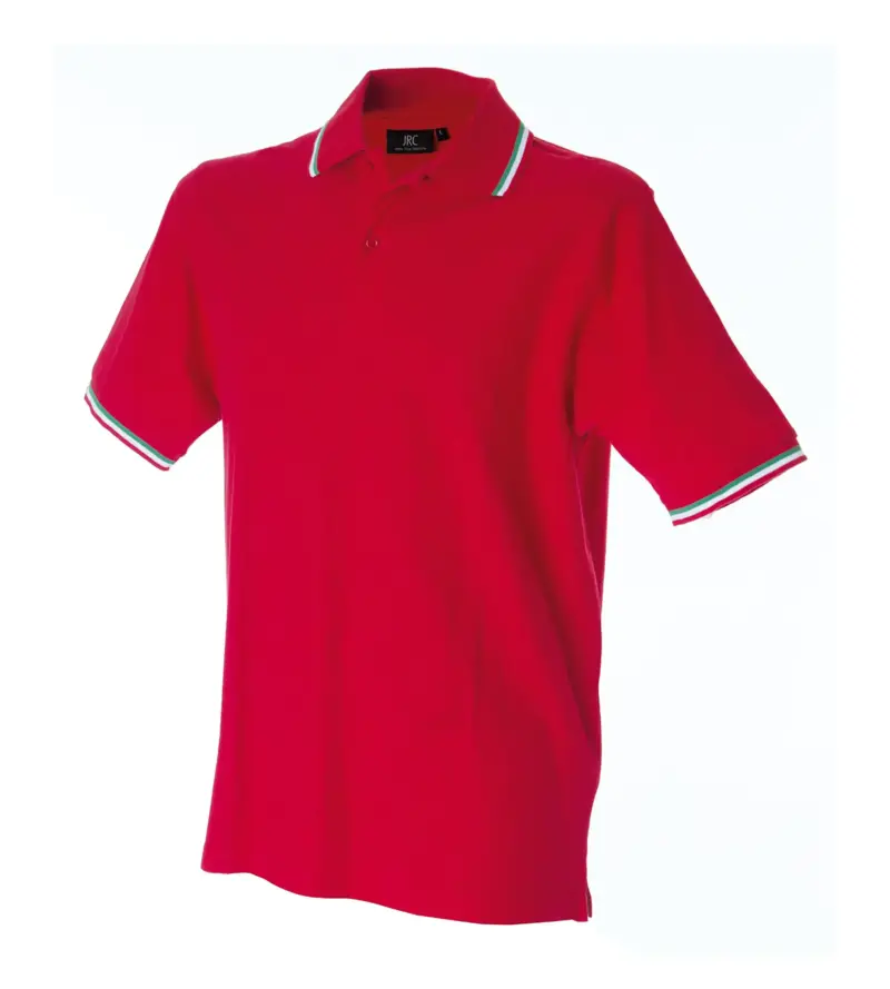 988444_resized Polo Aosta Man - Κόκκινο