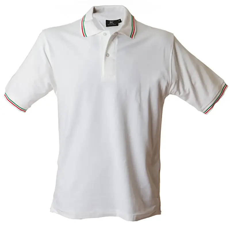 988445_resized Polo Aosta Man - Λευκο