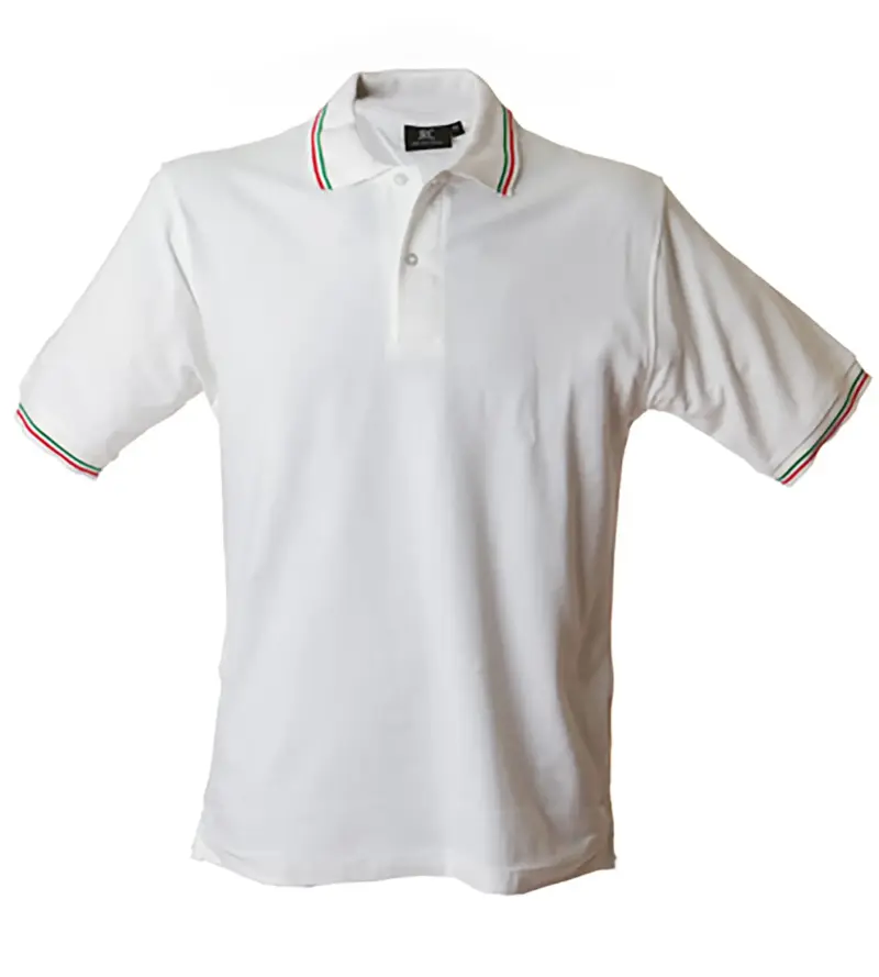 988445_resized Polo Aosta Man - Λευκο