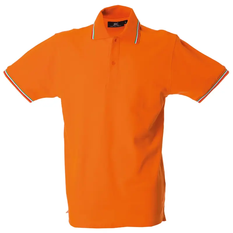 988447_resized Polo Aosta Man - Πορτοκαλί