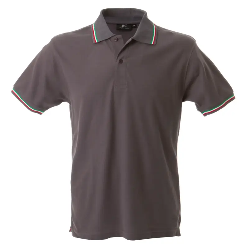 988448_resized Polo Aosta Man - Γκρι