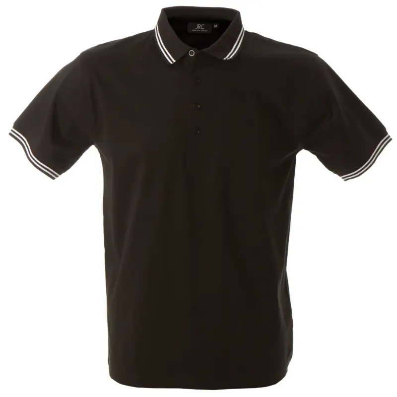 988963_resized Polo Maiorca Man - Μαύρο