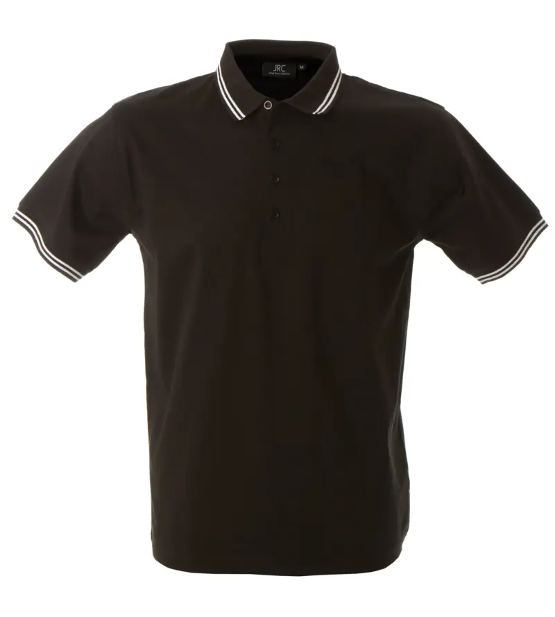 988963_resized Polo Maiorca Man - Μαύρο