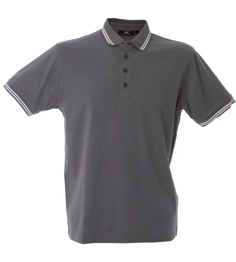 988969_resized Polo Maiorca Man - Σκούρο Γκρι