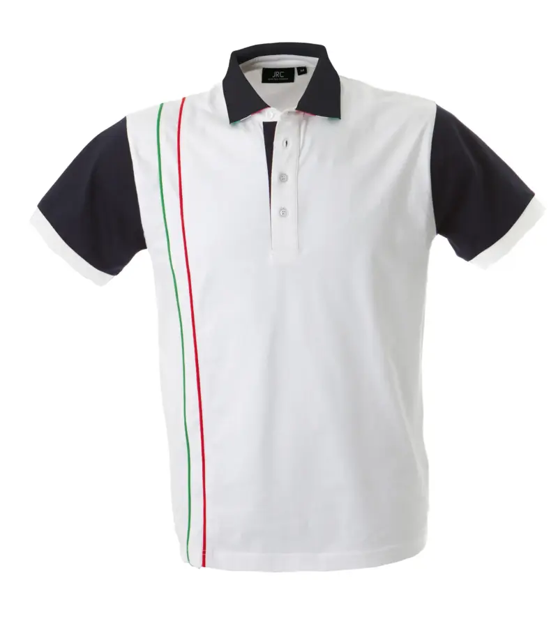 989015-C_resized Polo New Strasburgo - Λευκο