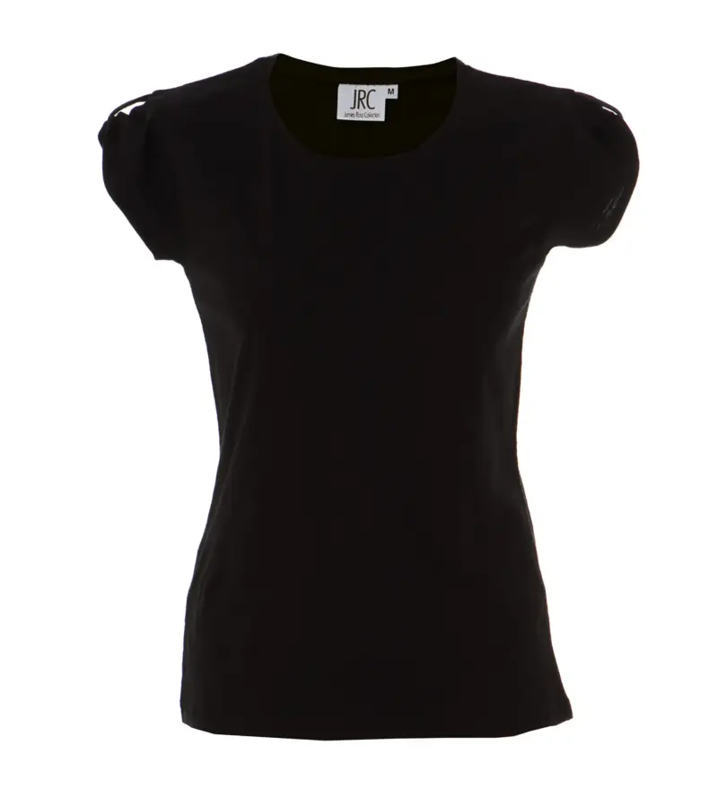 T-shirt Perth Lady - Μαύρο
