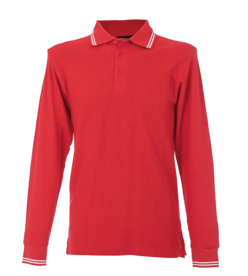 990054_resized Polo New Marsiglia - Κόκκινο