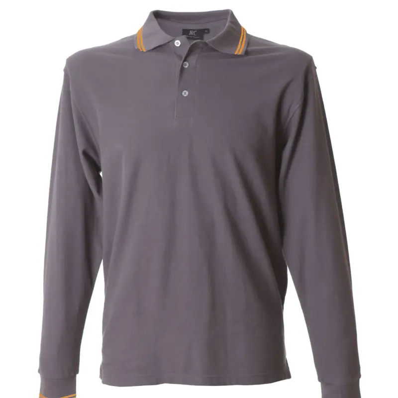 990059_resized Polo New Marsiglia - Σκούρο Γκρι