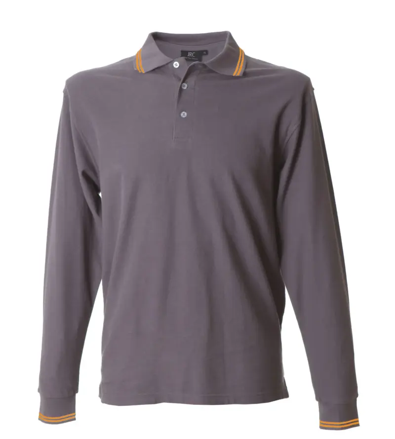990059_resized Polo New Marsiglia - Σκούρο Γκρι
