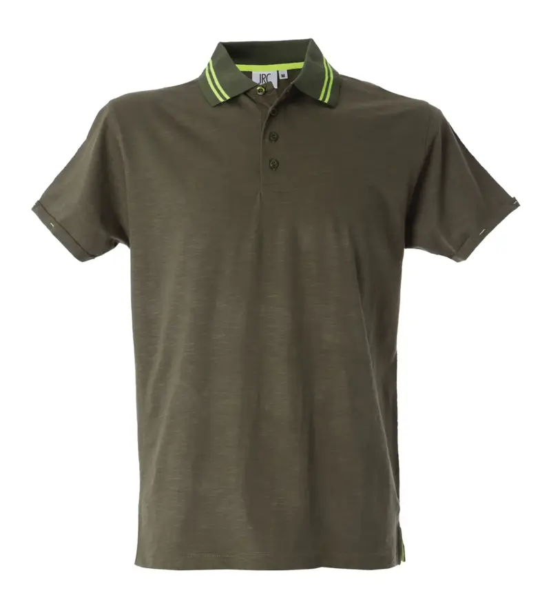 990146_resized Polo Tenerife Man - Στρατιωτικό Πράσινο