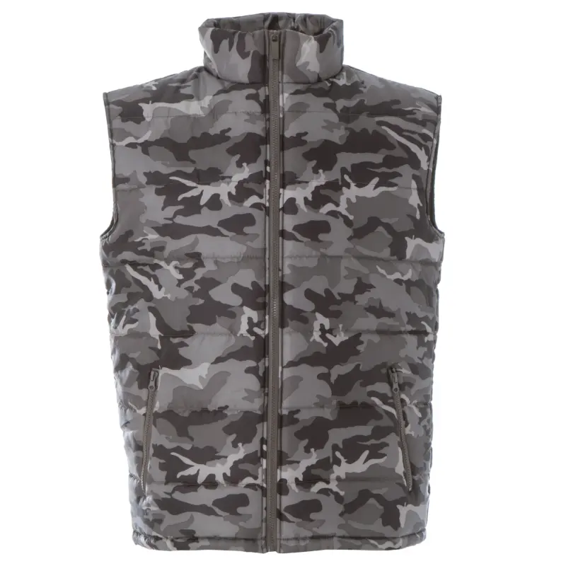 Gilet New Shanghai - Γκρι Παραλλαγης