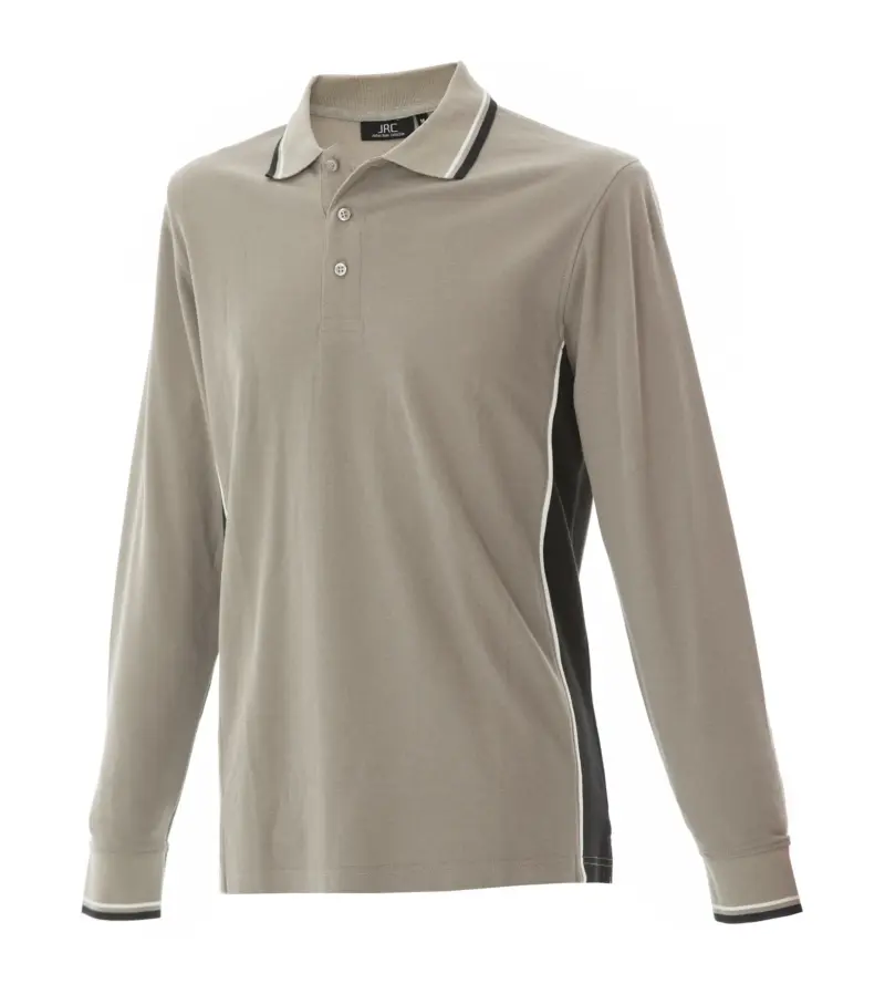 992125_resized Polo Malta - Ανοιχτό Γκρι/Μαύρο