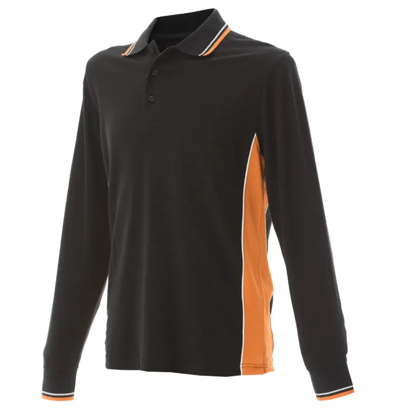 992126_resized Polo Malta - Μαυρο/Πορτοκαλι