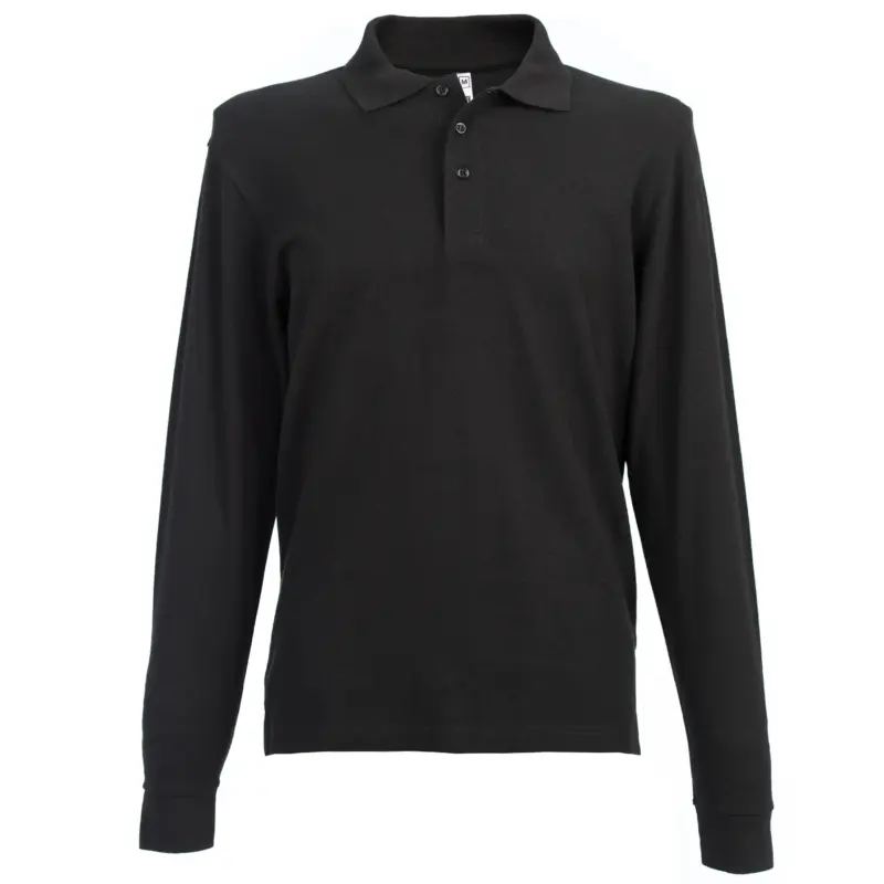 992542_resized Polo Tunisi Man - Μαύρο