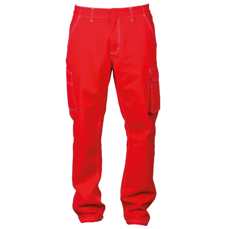 992794-C_resized Pantalone Vigo Man - Κόκκινο