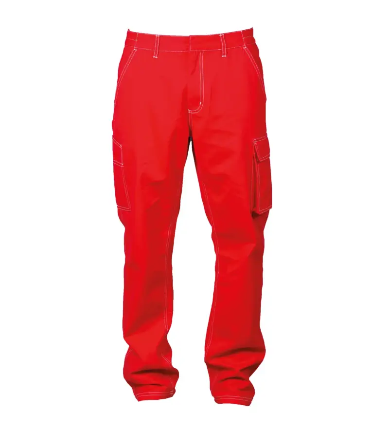 992794-C_resized Pantalone Vigo Man - Κόκκινο