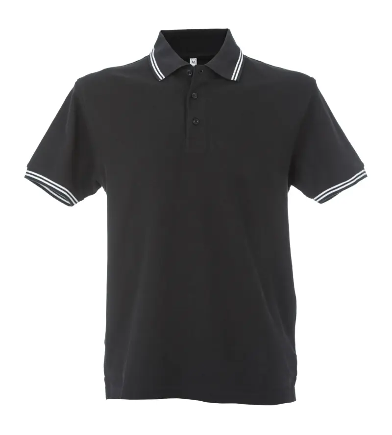 992907_resized Polo Paris Man - Μαυρο/Λευκο