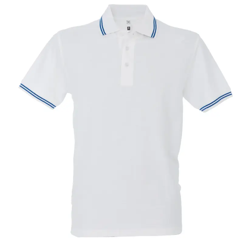 992919_resized Polo Paris Man - Λευκο/Μπλε Ρουα