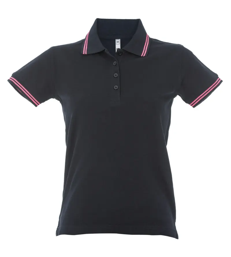 992921_resized Polo Paris Lady - Μπλε Σκουρο/Φουξια