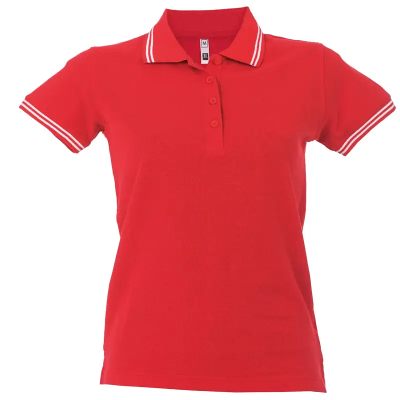 992922_resized Polo Paris Lady - Κοκκινο/Λευκο