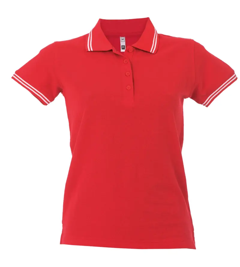 992922_resized Polo Paris Lady - Κοκκινο/Λευκο