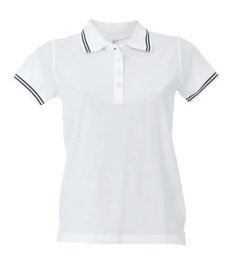 992929_resized Polo Paris Lady - Λευκο/Ναυτικο Μπλε