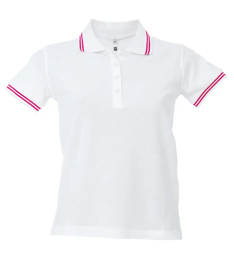 992930_resized Polo Paris Lady - Λευκο/Φουξια