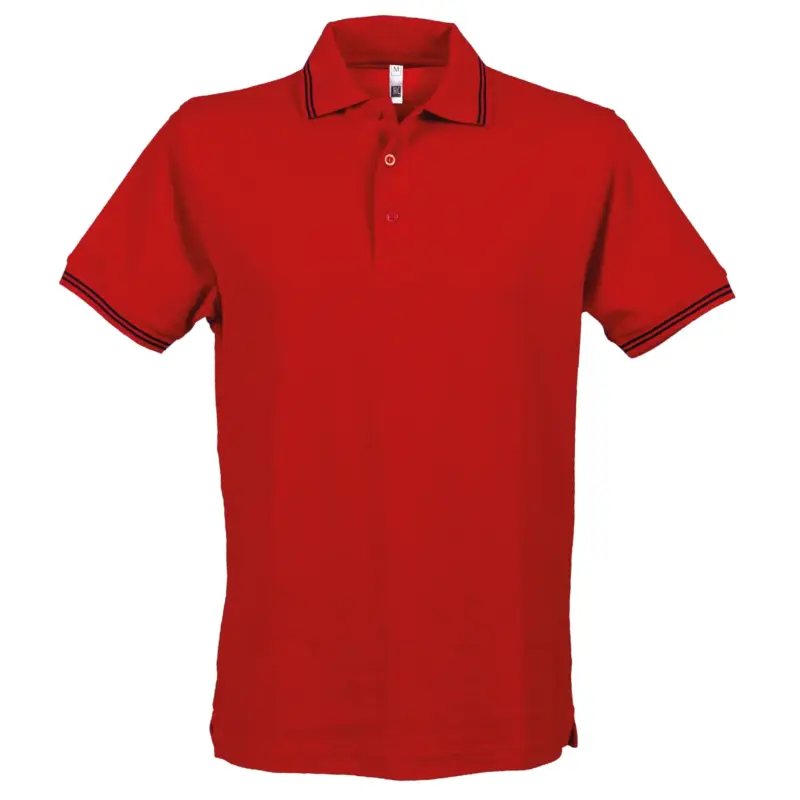 992990_resized Polo Paris Man - Κοκκινο/Μπλε Σκουρο