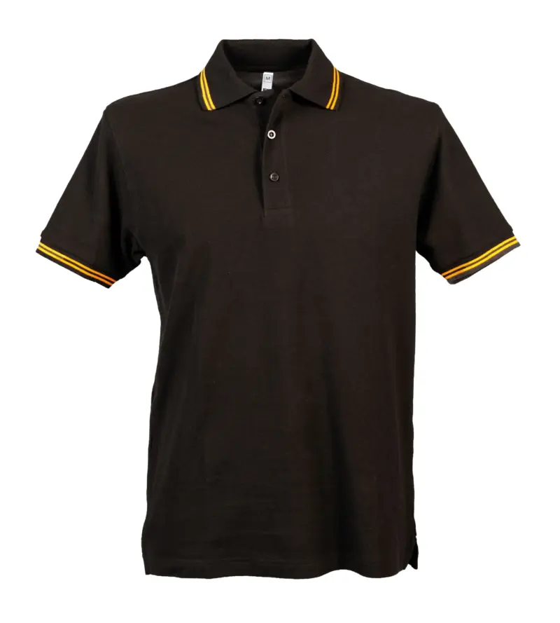 992992_resized Polo Paris Man - Μαυρο/Πορτοκαλι