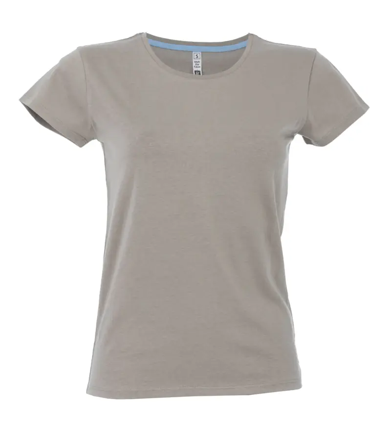 T-shirt California Lady - Ανοιχτό Γκρι