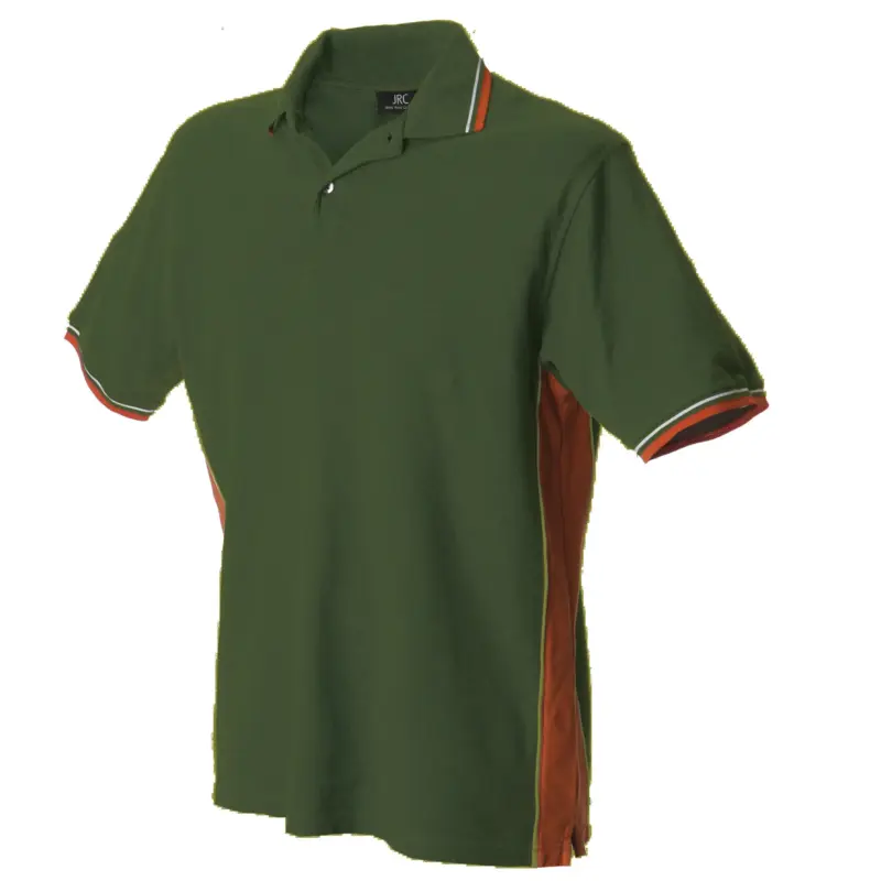 993222_resized Polo Ankara - Σκουρο Πρασινο/Πορτοκαλι