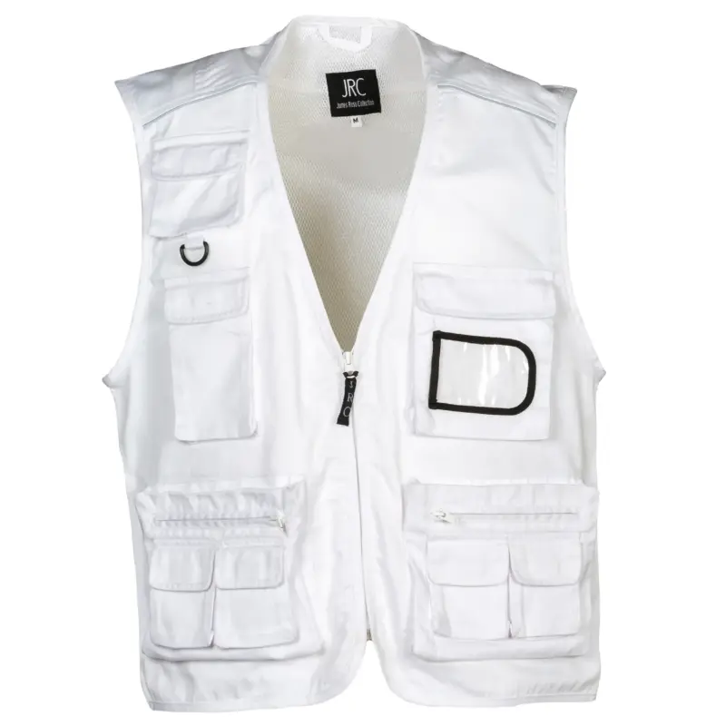 Gilet New Safari - Λευκο