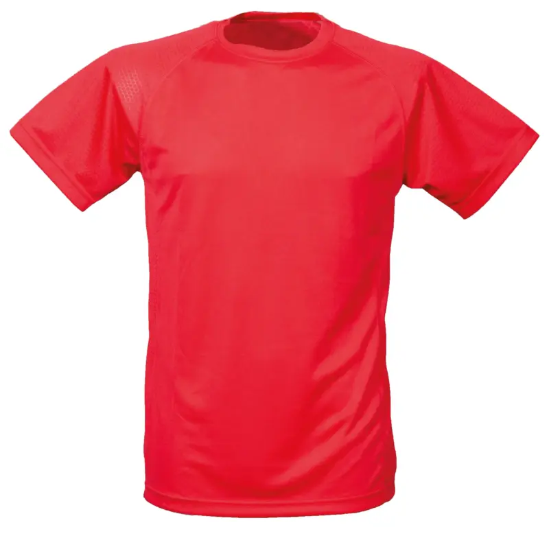 T-shirt Montevideo Man - Κόκκινο