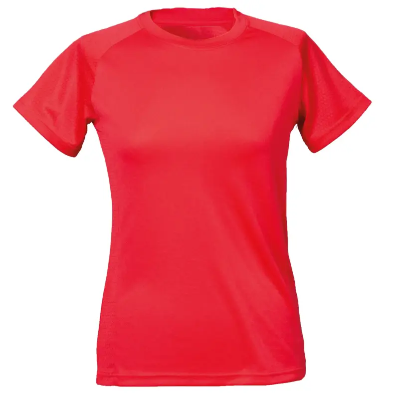 T-shirt Montevideo Lady - Κόκκινο