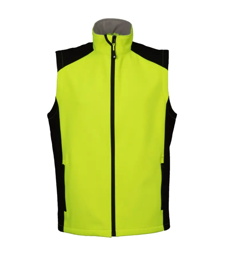 994331_resized Gilet Campiglio - Κιτρινο Φωσφοριζε/Μαυρο