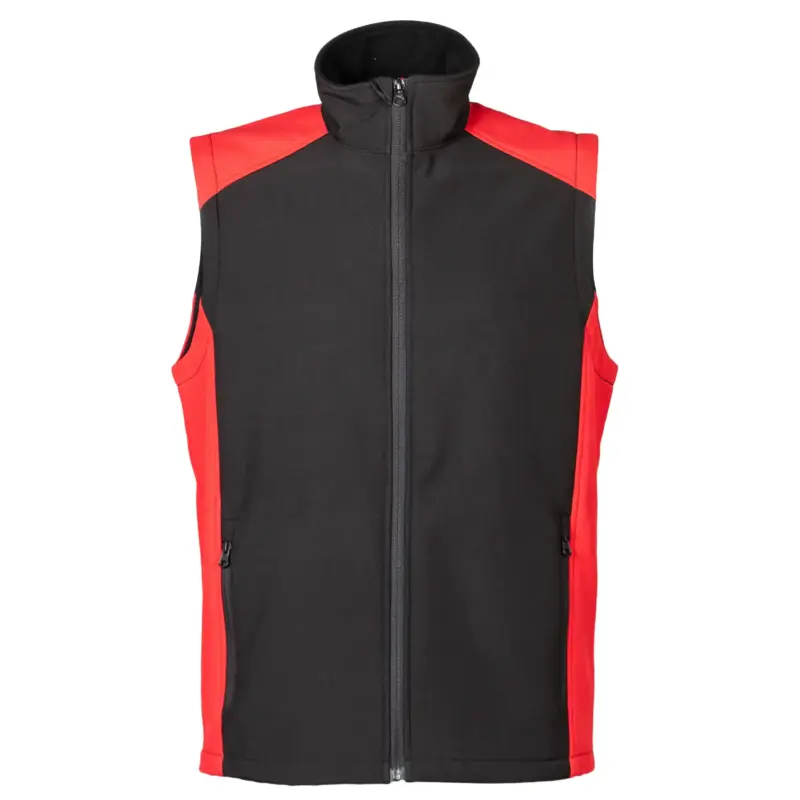 Gilet Campiglio - Μαυρο/Κοκκινο