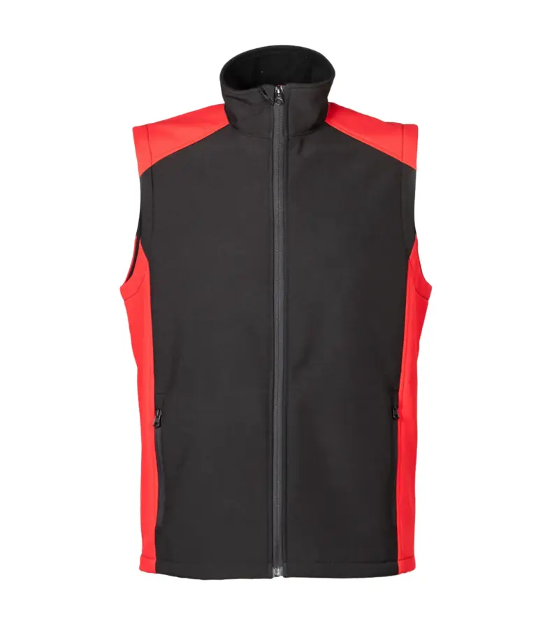 994332_resized Gilet Campiglio - Μαυρο/Κοκκινο