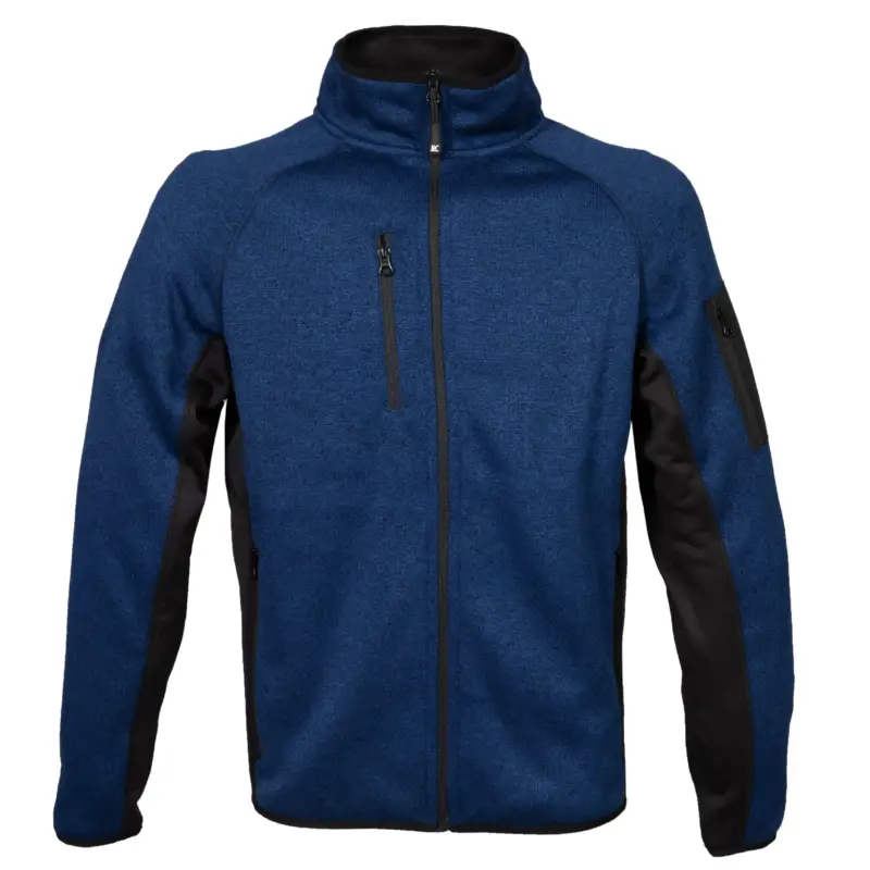 Knitted fleece Monviso Man - Μπλε