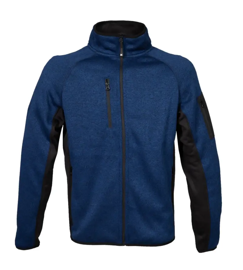 994411_resized Knitted fleece Monviso Man - Μπλε