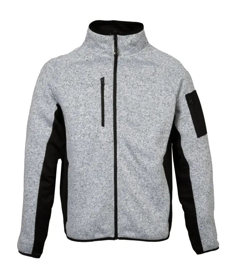 994412_resized Knitted fleece Monviso Man - Ανοιχτό Γκρι