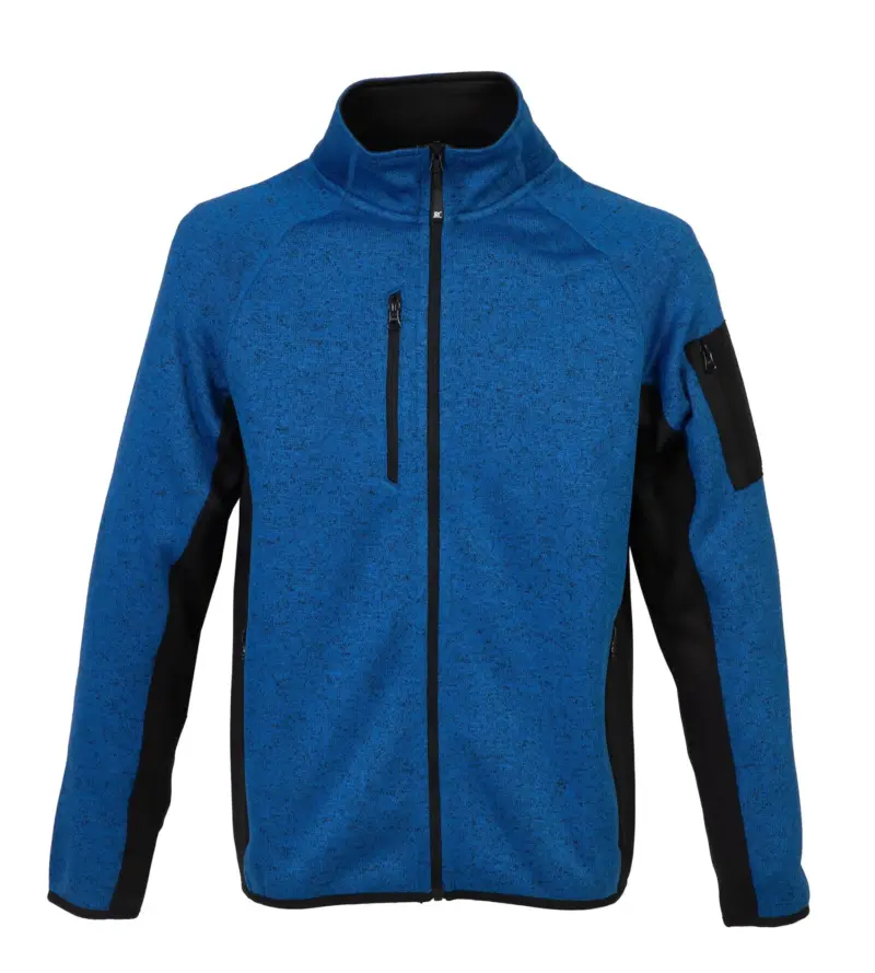 Knitted fleece Monviso Man - Μπλε Ρουαγιάλ