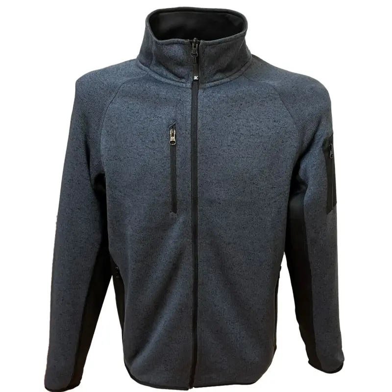 Knitted fleece Monviso Man - Αεροπορικό Μπλε