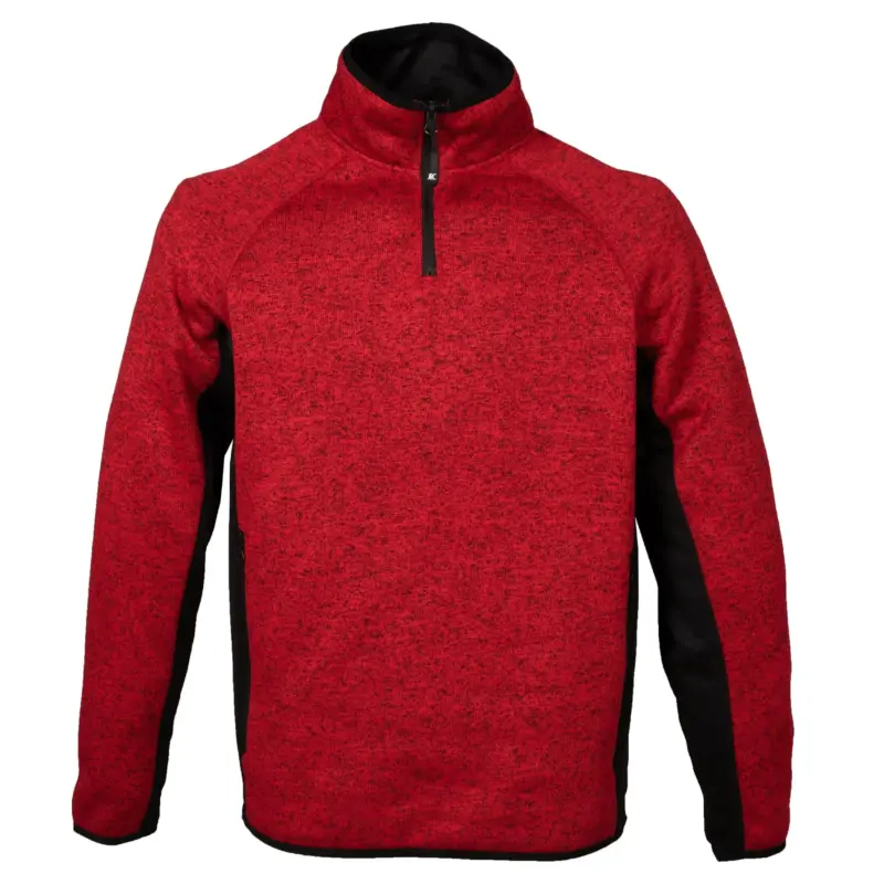 Knitted fleece Maribor - Κόκκινο