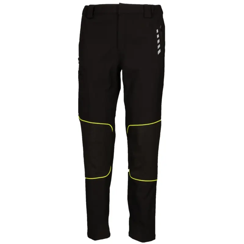 994591_resized Pantalone Tonale Softshell - Μαύρο