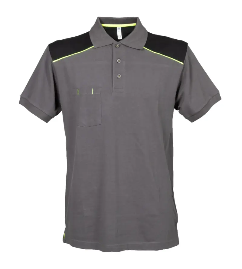 994632_resized Polo Bordeaux - Γκρι/Μαυρο