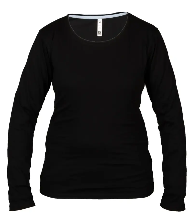 T-shirt Giamaica Lady - Μαύρο
