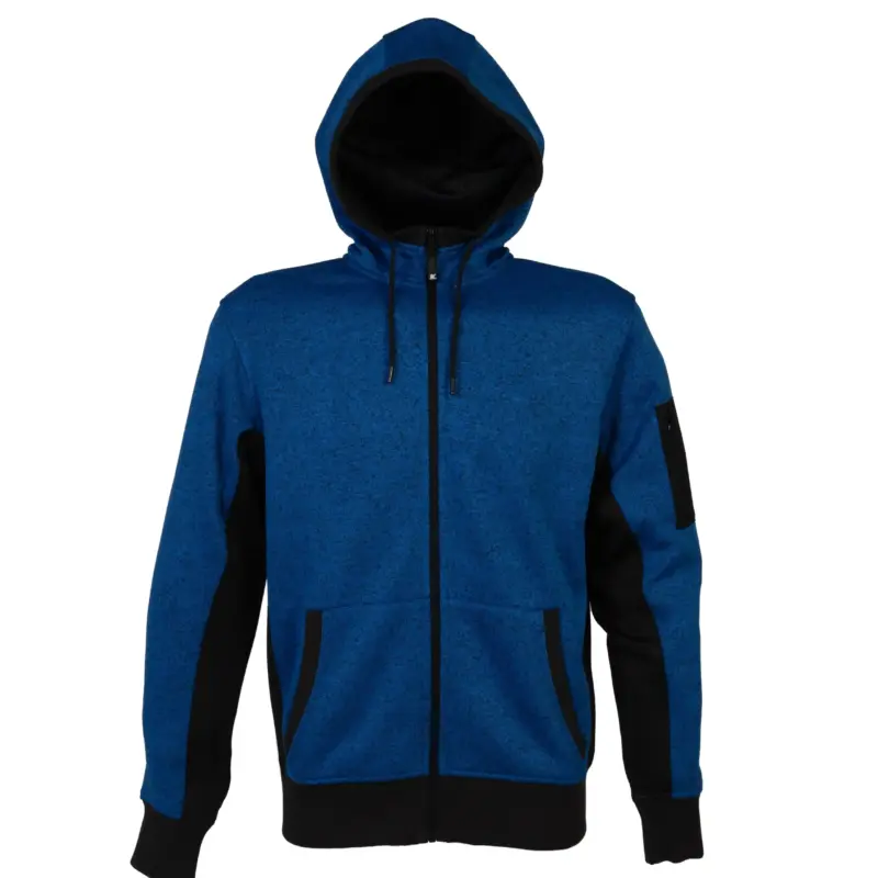 994734_resized Knitted Fleece New Quebec Man - Μπλε Ρουαγιάλ